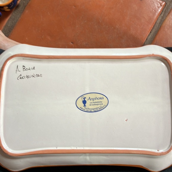 Vintage Caltagirone Sicilian Espresso Set - Picture 12 of 13